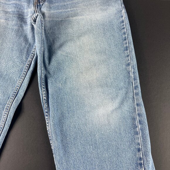 Y2K Levi's Jeans Mens 34x28* 560 Loose Tapered Blue Faded Cotton Denim Tag 34x30 - Picture 3 of 16